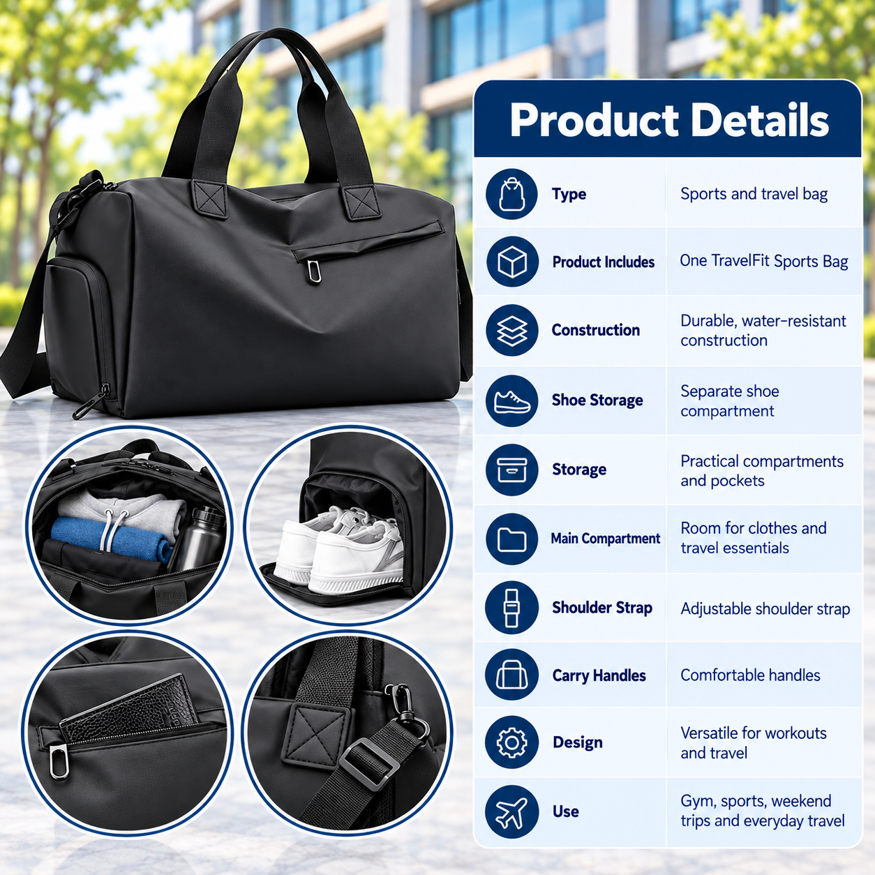 TravelFit Product Details