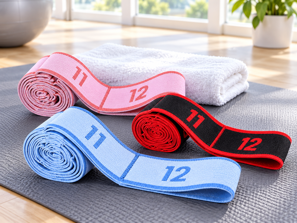 Comfortable with FlexStretch Yoga Band