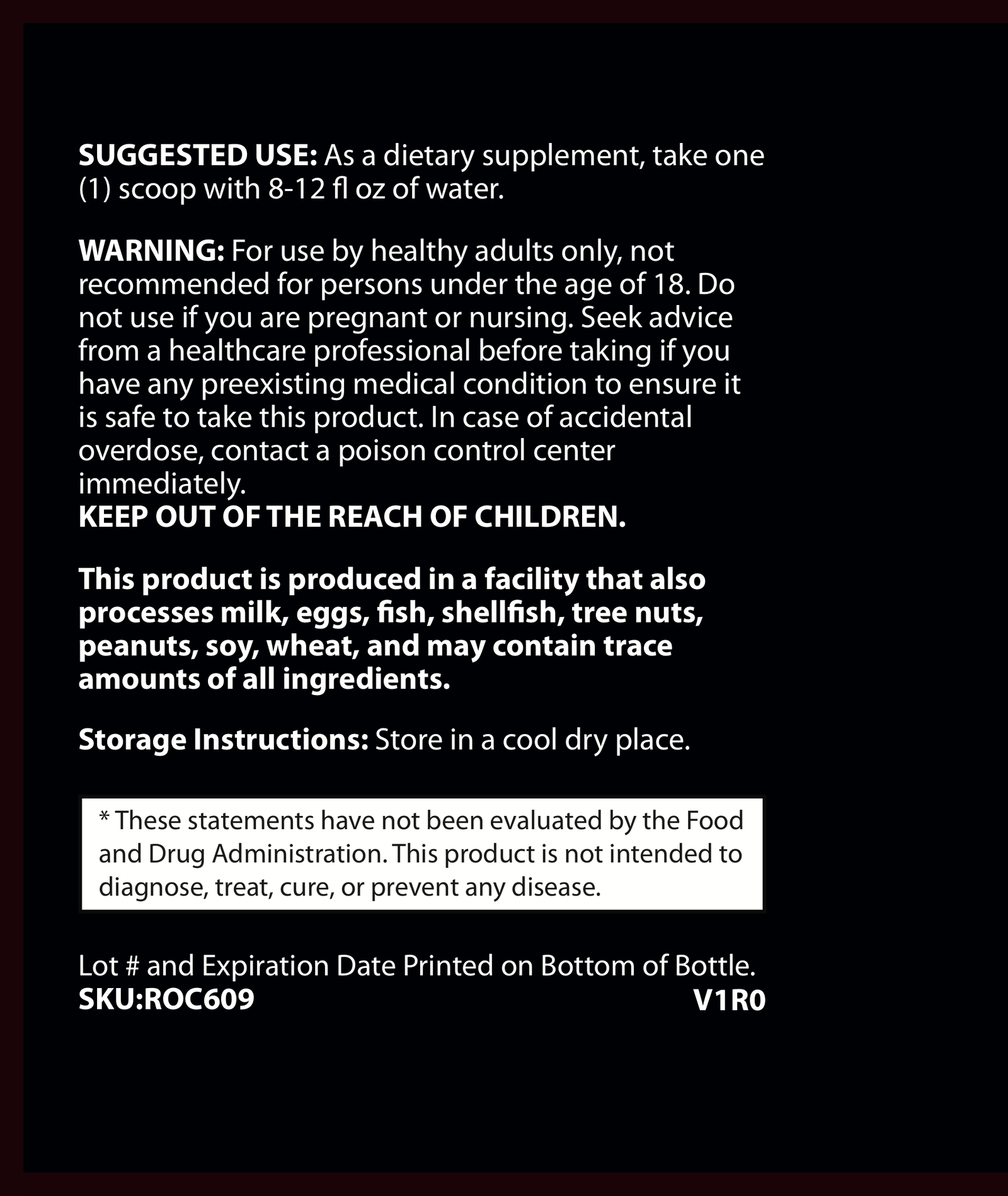 Label panel