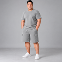 Men’s Plus-Size Waffle Comfort Set