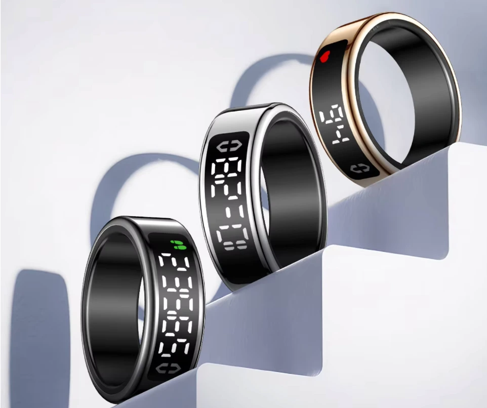 [ELR-BLK] EleRing Smart Health Tracker (Black)